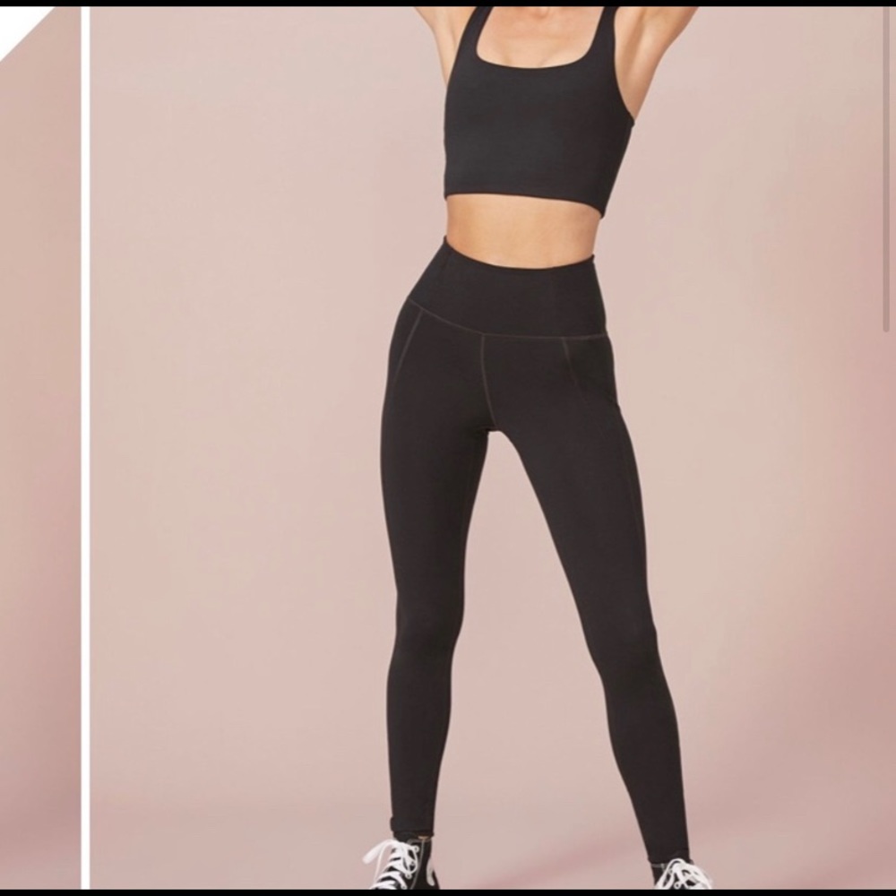 Girlfriend Collective High Rise Legging Black Med - Picture 2 of 8